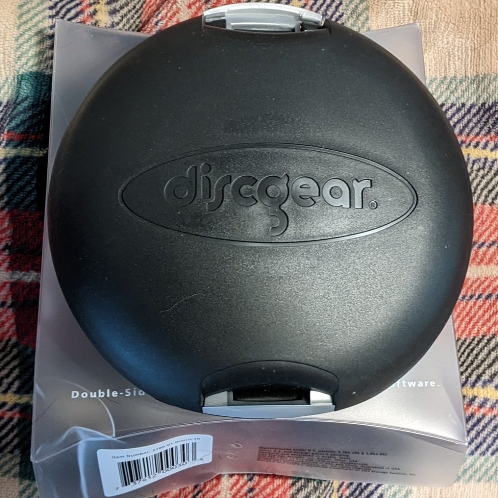 Discgear Double Sided Storage Black